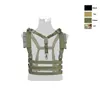 En punkt Sling Vest Tactical Chest Rig Rand Outdoor Sports Airsoft Gear Camouflage Combat Assault Multifunctional Rifle Gun Rope No06-022