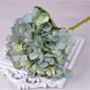 Artificiell hortensia blomma huvud silke blommor DIY äkta touch hortenseas för bröllop centerpieces hemfest dekorativa