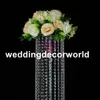 새로운 2019 크리스탈 호텔 홈 웨딩 테이블 중앙 장식 장식 꽃 꽃병 스탠드 결혼식 도로 리드 장소 파티 레이아웃 decor0008