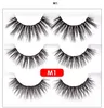 Накладные ресницы Магнитная подводка для глаз Костюм для ресниц 3Paris Lashes Жидкие ресницы со специальными пинцетами Инструменты для макияжа1839712