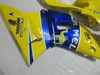 ZxMotor Hot Sale Fairing Kit voor Yamaha R1 1998 1999 1999 Yellow Blue Fairings YZF R1 98 99 PO89