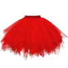 Womens High Quality Pleated Gauze Short Skirt Adult Tutu Dancing Skirt Ballet Dance Party Costume Wedding Accessories G20