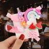 6pcs/set Fashion Children Headwar Set Girls Candy Color Cloud Lollipop Haarspelden Leuke cartoon haaraccessoires Rainbow Hair Clip 9 kleuren