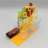 Produção Científica Pequena Invenção Pequena Invenção Diy Máquina de Bubble Máquina Infantil Material Material Material Material Toys Educacional Descoberta de Ciência