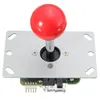 Doppio giocatore Gioco rosso Set di console di gioco arcade fai-da-te Kit Parti di ricambio Encoder USB per PC Doppi joystick e pulsanti