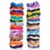 Scrunchies włosy aksamitne elastyki włosów krawatowe scrunce opaski krawaty liny prezenty 46 PCS3677094