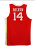 Niestandardowe mężczyźni młode kobiety Vintage Wildcats Troy Bolton #14 Rzadka wersja filmowa koszulka koszykówki Rozmiar S-4xl lub Custom dowolne nazwisko lub koszulka numer