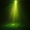 AUCD Blue / Black Mini Portable RG Meteor Laser Projector Lights DJ Bars KTV Home Xmas Party Dsico Show LED STADE LIGHING EP OI100