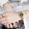 2019 Yeni Varış Kadınları İzle Paslanmaz Çelik Örgü Band Japonya Analog Kuvars Kol saati Minimalist Lady Business Luxury Gold Watches2746