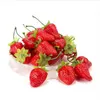 New Artificial Strawberries Lifelike Realistic Fake Fruits Decorative Fruits For Party Kitchen Desk Decor