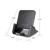 10W Início Suporte Wireless Phone Charger Quadrado DesktopFast Suporte Recarregador para IPhone 11 X 8 Rápido carregamento rápido