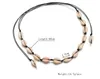 Gorąca sprzedaż Sea Shell Choker Naszyjnik Biżuteria Czeski Plaża Tassel Naszyjnik Łańcuch Shell Dla Kobiet Kołnierz Chocker GB1102