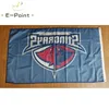 ECHL South Carolina Stingrays-Flagge, 3 x 5 Fuß (90 x 150 cm), Polyester-Banner, Dekoration, fliegender Hausgarten, festliche Geschenke