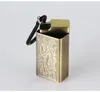 Nuovo mini portacenere in metallo portachiavi sigillo portatile design innovativo scatola di immagazzinaggio custodia contenitore vaso vaso per sigaretta pipa torta calda