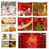 76 Designs Tapestry Hallowmas Thanksgiving Day Christmas Tapestry Festival Wall Hanging Mats Beach Handduk Picknickfilt soffa Cover Party Bac
