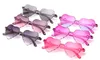 Herzförmige Kinder-Sonnenbrille, modische Anti-UV-Brille, Kleinkind-Mädchen-Sonnenschutz