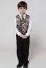 Real Tree Camo Boy's Formal Wear Vests With Ties Camouflage Groom Boy Vest Satin Custom Formal Wedding Vests Camouflage260L