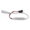 Contrôleur SP002E 3key DC5-12V LED RGB pour WS2811 WS2812B UCS1903 SK6812 APA102 Module de bande LED lumière DC ROUGE NOIR connecteur d'entrée de fil