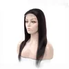 4x4 fermeture perruques pour les femmes noires 180 250 densité cheveux humains droite dentelle perruques couleur noire naturelle pas cher péruvien perruque Remy Hair3894649