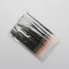 Wegwerp Eyeliner Borstels Individuele applicator SuperFine Fiber Swab Eye Liner Vloeistof Wand Eye Liner Professionele Borstel 50pcs / Set RRA1188