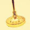 Nuovi candelabri alti in cristallo dorato di lusso in stile romantico per centrotavola senyu0098