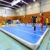 Kostenloser Versand Platz (4*4*0,2 m) aufblasbare Air Track Gymnastic Air Matte Cheerleading Tumbling Matte Gym Matte für Kinder