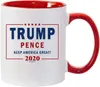 Trump Coffee Mugs Election U.S.A Make America Great Trump Céramique Café Lait Tasse Donald Trump Poignée Tasses En Céramique 8 styles GGA3152