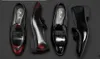 Klasik Parti 1025 İtalyan zarif coiffeur mokasenler Erkekler için resmi ayakkabılar gelinlik üzerine kayar