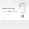 Original YouPin Yeelight Smart LED Bombilla 1S Lámpara colorida 800 Lumens 10W E27 Control de voz para Xiaomi Smart Lamp Ayudante de Google