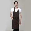Kök förkläden hem matlagning förkläde kock förkläden café förkläden 000