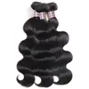 IsHow Solto Brasileiro Brasileiro Bundles Humano Bundles Wefts Yaki Reta Curly Corpo Água Virgem Extensões de Cabelo para Mulheres Todas as idades Jet Black 8-28inch Indian Peruano