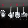 4 Style Quartz Carb Caps Banger Cap For Domeless Nails Smoking Accessories oil bongs water pipes