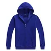 2019 Oversized Customized Caved Design Puste Zipper Bluzy Pusta Bluza Mężczyźni Polar Zip Bluzy Drop Shipping