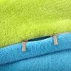 冬のフランネルフリース羽毛布団カバーシングルの掛け布団カバーホームテキスタイル1ピーの固体暖かいキルトベルベットベッドカバーダブルサイドの使用