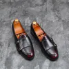 Чистка Англии Люди кожаных ботинки пряжка ремня обувь Мужская Taobao
