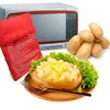 150pcs Potato expresso Microondas Bakeware Bag fogão cozinhando Ferramentas de Cozinha bolso vapor Gadget Apressado Cozinha laváveis ​​Bags