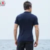 縞模様の夏の男性のポロシャツパッチワーク半袖男性カジュアルポロシャツヨーロッパサイズ高品質トップスポーロストレンド