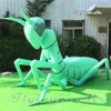 Green Green gonflable Mantis Balloon Cartoon Animal Model Air Air Boule d'insecte arrière pour décoration du parc