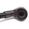 Ensembles de fumer en bois Pipe à fumer Tabac Nettoyeur de tuyaux en bois et filtres à écran 7 types d'accessoires pour fumeurs