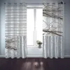 3d utskrift blackout gardin enkla marmor gardiner för fönsterbehandling 3d vardagsrum sovrum draperier