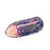 Big sale. 4.3" Colorful Glass Hand Pipe Glass Tube Pipe Smoking Spoon Pipe for tobacco daily use