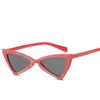 Neue Top Diamant Dreieck Sonnenbrille Mode Kitten Eye Sonnenbrille Marke Designer Männer und Frauen Diamant Dreieck Sonnenbrille Kostenloser Versand