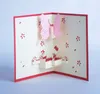 3D Butterfly Greeting Cards Laser Cut Invitation Card For Valentines Day Anniversary Teacher Wedding Supplies