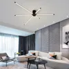 Loft nordique led plafonnier design minimaliste concis salon chambre modèle lumières de la chambre