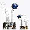 Hopahs b￤ger bas bong vatten r￶r h￥rda oljeriggar r￶kr￶r chicha vatten bongs dab med 14 mm sk￥l unik