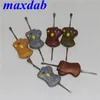 Новое Прибытие 4 Цвета Dabber Инструмент с модой Deign Наклейки Wax DAB Инструмент 120 мм Инструмент JARS