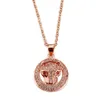 Exquisite Kristallen Ronde Dier Ketting Mooie Bruiloft Fashion Verklaring Kettingen voor Vrouwen Tieners Gift