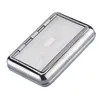 Sculpture of Ultra-thin Creative Cigarette Box Solar Metal Tin Smoke Box