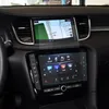 Car Styling Schermo di navigazione GPS Pellicola protettiva in vetro per Infiniti Q50 2018-2019 Controllo LCD Adesivo per auto schermo superiore inferiore