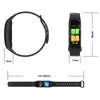C1 Smart Armbanduhr Blutdruck Herzfrequenz Monitor Fitness Tracker Armband Schrittzähler Wasserdichte Bluetooth Uhr Für IOS iPhone Android